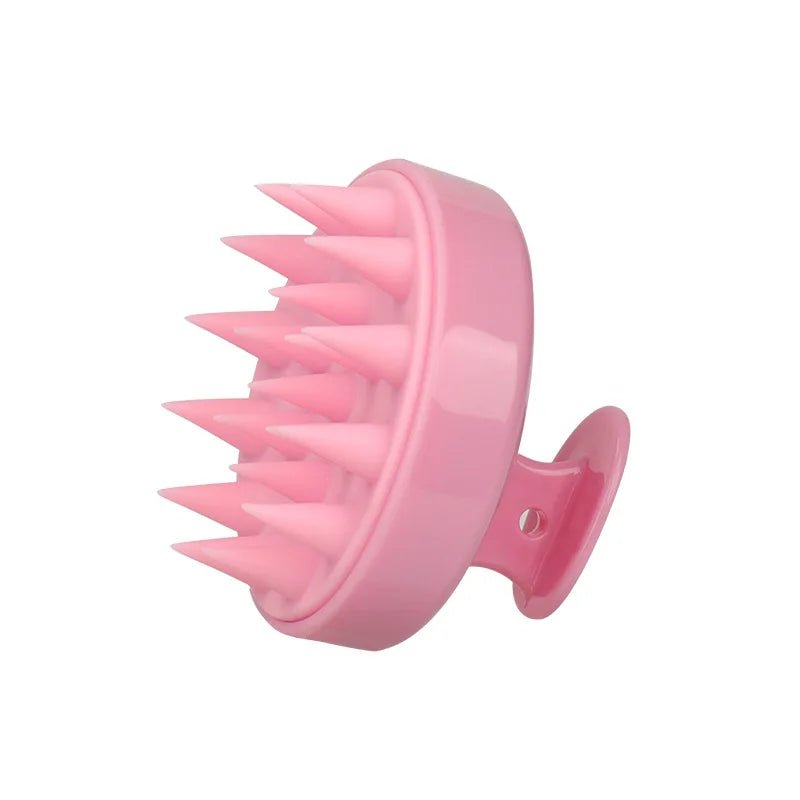 Silicone Scalp Massage Brush - Clean, Massage, & Style Hair with ease! - Fleur de Luxe