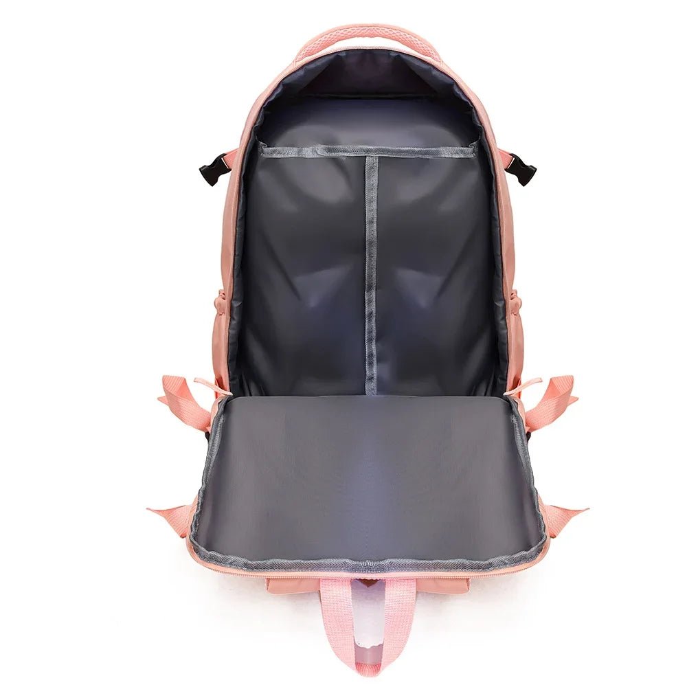 Airline Approved Carry - On Backpack | 180° Opening, Lightweight & Laptop Ready. - Fleur de Luxe