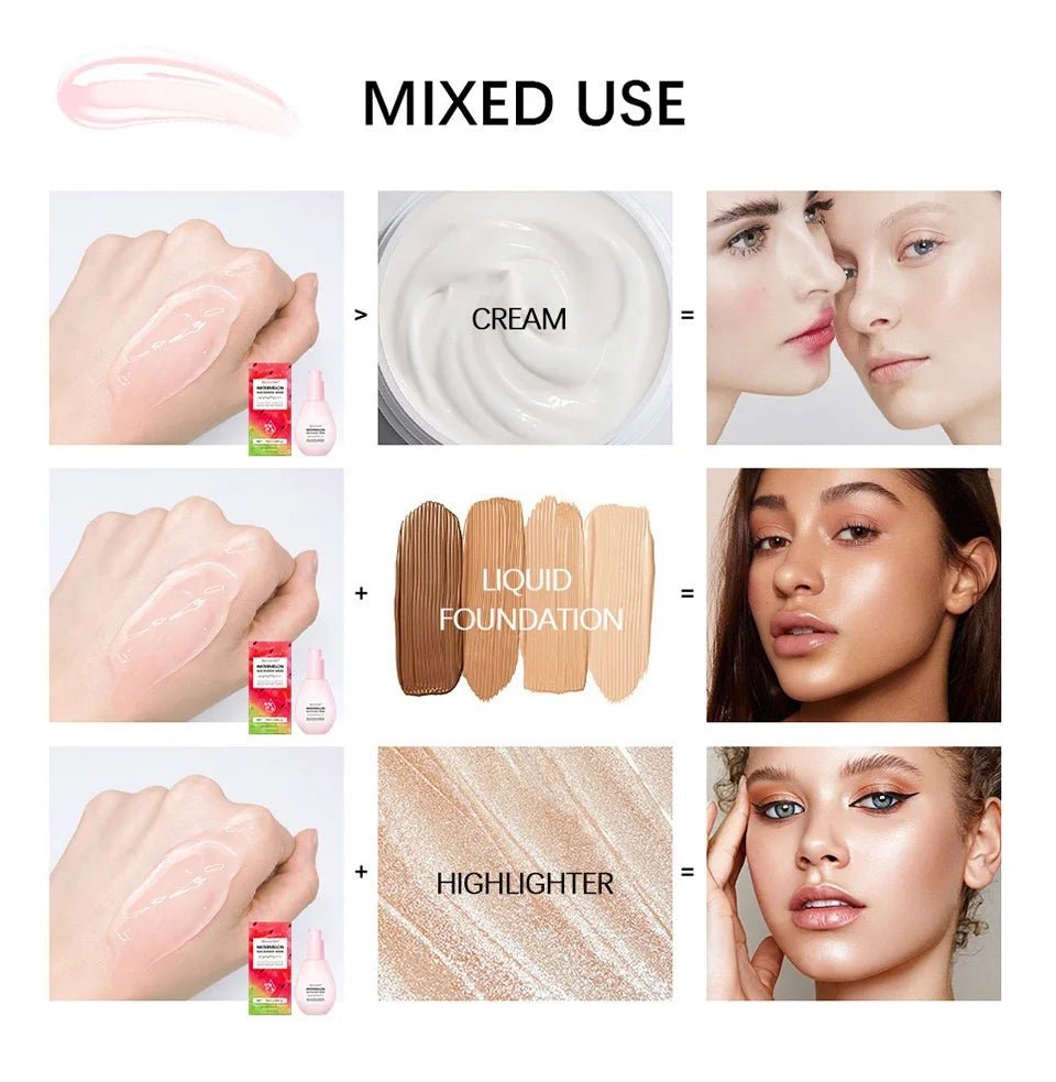 Watermelon Niacinamide Anti-aging Serum - Skin Brightening & Moisturizing Care - Fleur de Luxe