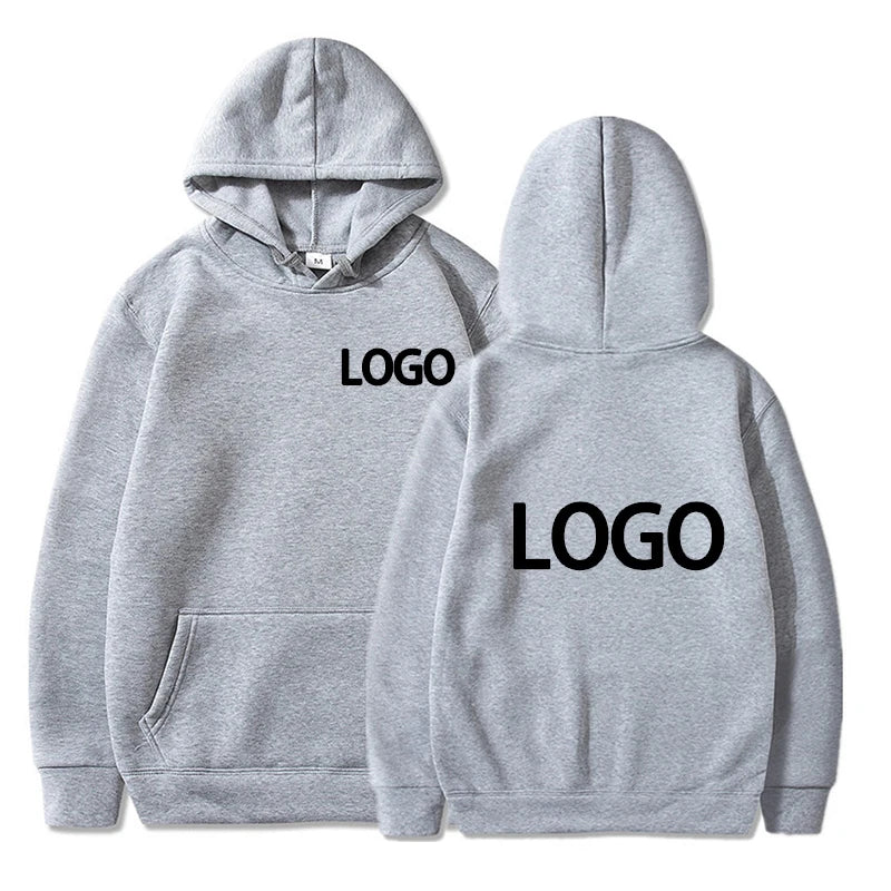 Customized Printed Men Women Hoodie Loose Casual Clothing Fashion Long Sleeve Hooded Pullover Personality Streetwear Sweatshirts - Fleur de Luxe