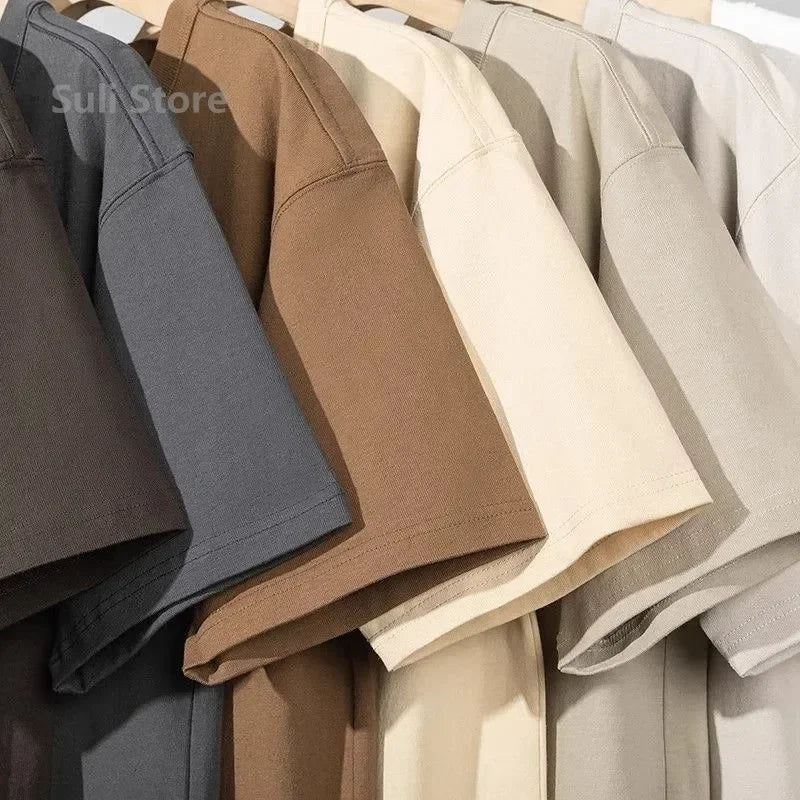 High Quality 100% Cotton Unisex White Tee shirts - Summer Essential for Men - Fleur de Luxe