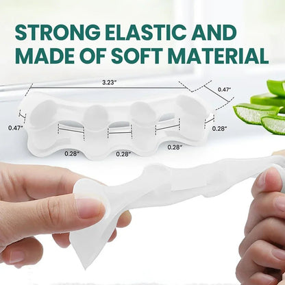Silicone Toe Separator Bunion Corrector - Foot Care Tool - Fleur de Luxe