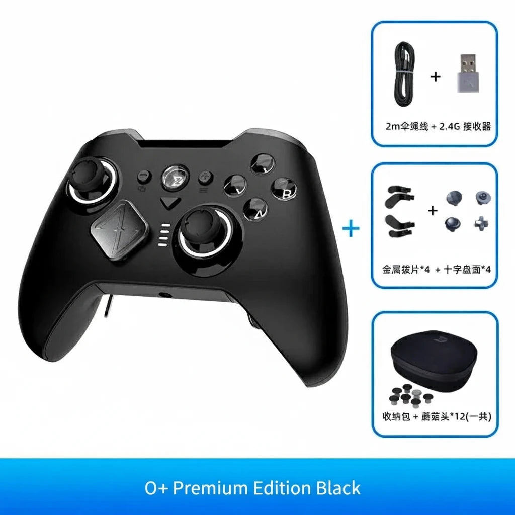 Elite Modular RGB Steam Machine Gaming Controller – Wireless for PC, Switch, Mobile & TV