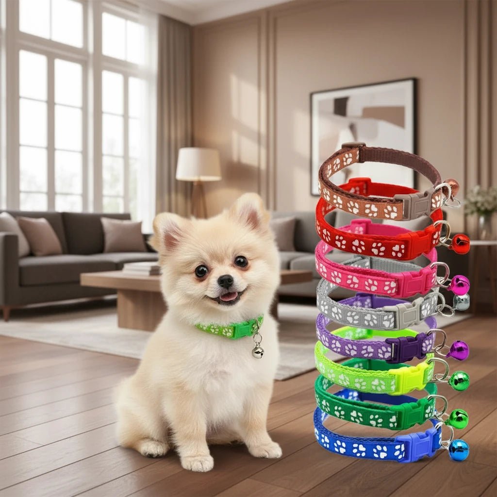 Adorable Mini Bell Collar – Perfect for Holiday Parties & Christmas Photoshoots - Fleur de Luxe