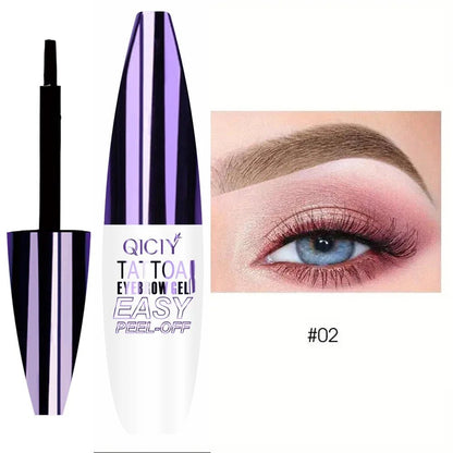 Lasting 3 Days Tattoo Easy Peel Off Eyebrow Gel Cream Types Long - Lasting Smudge - Proof Sweat Resistant Waterproof Cosmetics - Fleur de Luxe