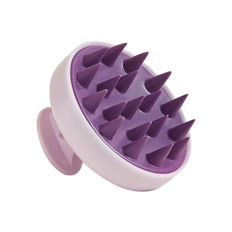 Silicone Scalp Massage Brush - Clean, Massage, & Style Hair with ease! - Fleur de Luxe