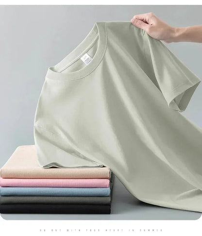 Men’s Heavy Cotton T-Shirt – 230g Premium Quality - Fleur de Luxe