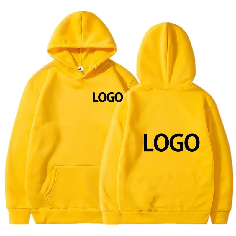 Customized Printed Men Women Hoodie Loose Casual Clothing Fashion Long Sleeve Hooded Pullover Personality Streetwear Sweatshirts - Fleur de Luxe