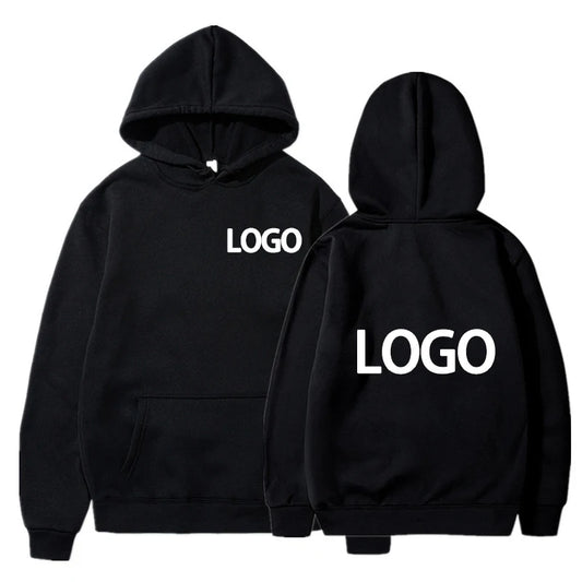 Customized Printed Men Women Hoodie Loose Casual Clothing Fashion Long Sleeve Hooded Pullover Personality Streetwear Sweatshirts - Fleur de Luxe