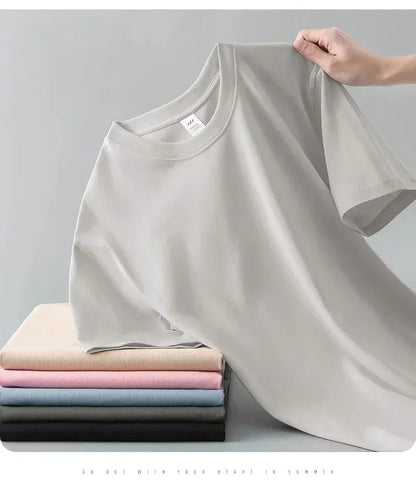 Men’s Heavy Cotton T-Shirt – 230g Premium Quality - Fleur de Luxe