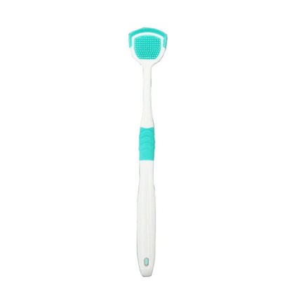 Silicone Tongue Cleaners Set - Fresh Breath Tool for Oral Hygiene - Fleur de Luxe