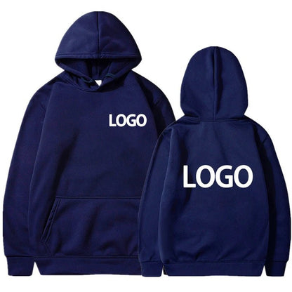 Customized Printed Men Women Hoodie Loose Casual Clothing Fashion Long Sleeve Hooded Pullover Personality Streetwear Sweatshirts - Fleur de Luxe