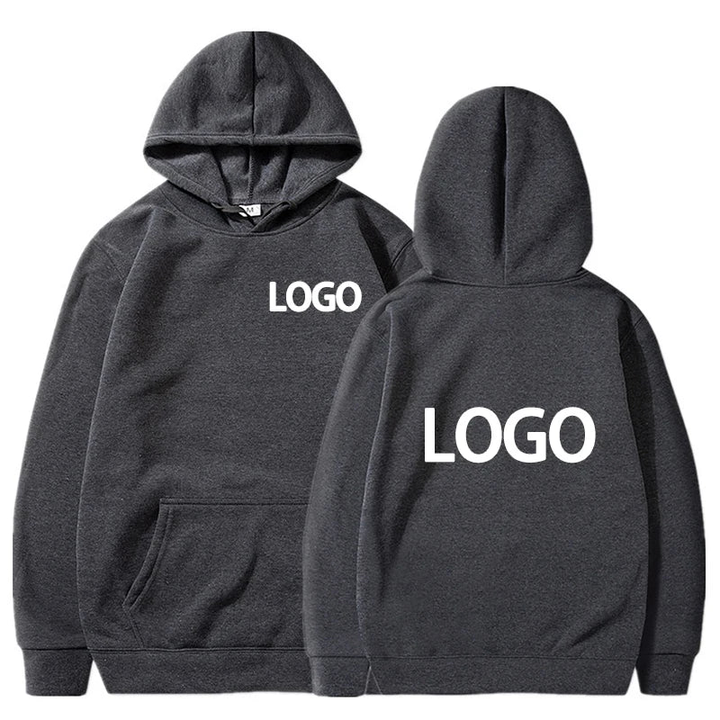 Customized Printed Men Women Hoodie Loose Casual Clothing Fashion Long Sleeve Hooded Pullover Personality Streetwear Sweatshirts - Fleur de Luxe