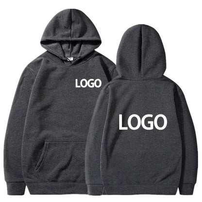 Customized Printed Men Women Hoodie Loose Casual Clothing Fashion Long Sleeve Hooded Pullover Personality Streetwear Sweatshirts - Fleur de Luxe