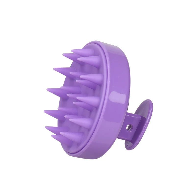 Silicone Scalp Massage Brush - Clean, Massage, & Style Hair with ease! - Fleur de Luxe