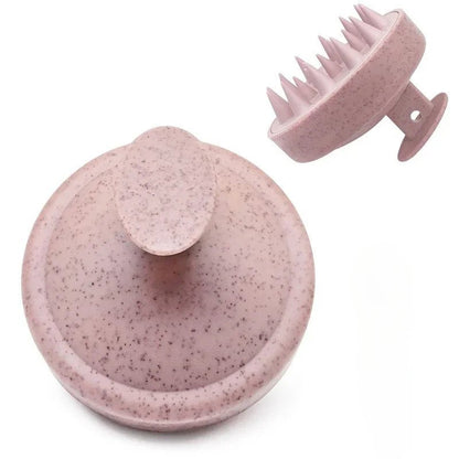 Silicone Scalp Massage Brush - Clean, Massage, & Style Hair with ease! - Fleur de Luxe