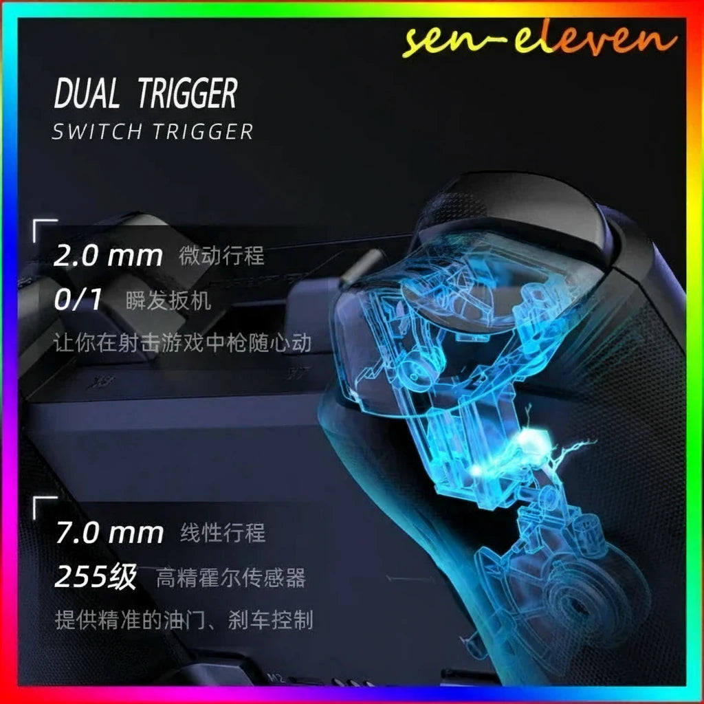 Elite Modular RGB Steam Machine Gaming Controller – Wireless for PC, Switch, Mobile & TV