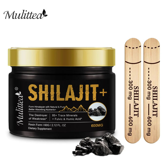 Pure Shilajit Mineral Supplements for Stamina & Energy Boost - Fleur de Luxe