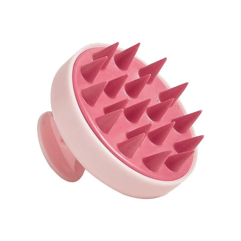 Silicone Scalp Massage Brush - Clean, Massage, & Style Hair with ease! - Fleur de Luxe