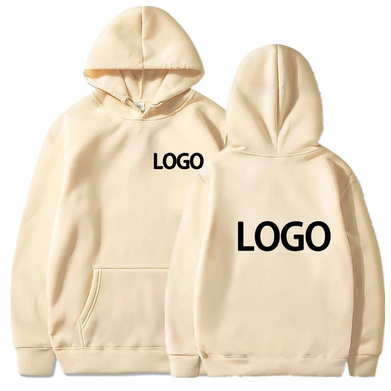 Customized Printed Men Women Hoodie Loose Casual Clothing Fashion Long Sleeve Hooded Pullover Personality Streetwear Sweatshirts - Fleur de Luxe