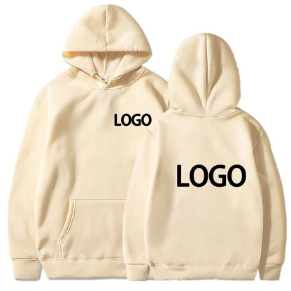 Customized Printed Men Women Hoodie Loose Casual Clothing Fashion Long Sleeve Hooded Pullover Personality Streetwear Sweatshirts - Fleur de Luxe