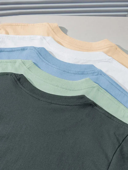 Men’s Heavy Cotton T-Shirt – 230g Premium Quality - Fleur de Luxe